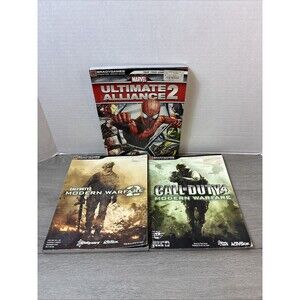Lot of Brady Games  Official Strategy Guides - COD  Warfare2, 4 Ultimate Allia 2